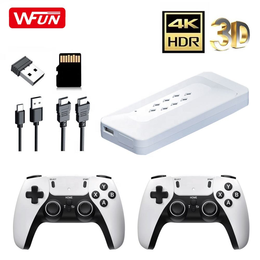 M22 plus Game Console Retro Video Game Stick X2 GD10 PRO Wireless Controller 4K HD 64GB Built-in 30000 Games