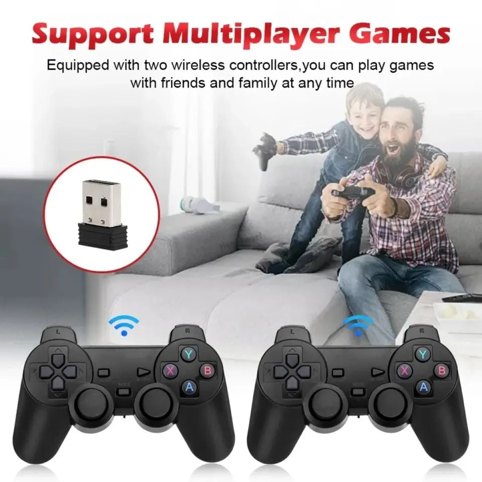 Retro Classic M8 2.4G Handheld Wireless Controller Gamepad Android 4K HD 20000+ Game Box