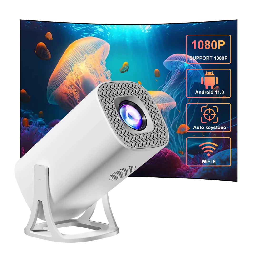 S40 Android Portable Projector with Dual WiFi and Bluetooth